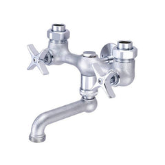 CENTRAL BRASS Central Brass 0471-RC Two Handle Laundry Faucet (6 inches Centers)