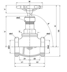 APOLLO VALVES Apollo Valves 3316801 121T Globe Valve (2 in)