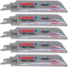 LENOX Lenox 2014223 1 inches x .050 inches x 6 inches reciprocating saw blade 5 pack