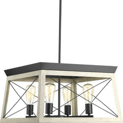 PROGRESS LIGHTING Progress Lighting P400047-143 Briarwood 100W 4-Light 20 in P400047-143