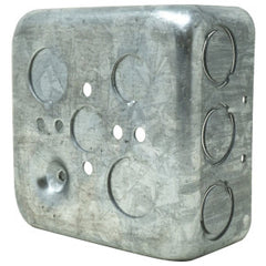 SOUTHWIRE Southwire 72171-SW 4-11/16 Welded Junction Box 2-1/8 Inch Deep (Case Pack 25)