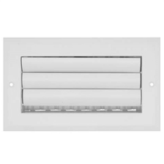 HART & COOLEY Hart & Cooley A611MS 08 04 W 1-Way Sidewall or Ceiling Aluminum Grille (2.06 x 5.75 x 9.75 inches)