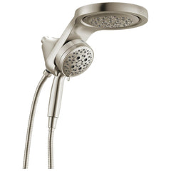 DELTA FAUCET Delta Faucet 56000-SS-PR25 HydroRain Two-in-One Shower Head 2.5 gpm (60 to 82 in Hose) DL56000-SS-PR25