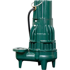 ZOELLER Zoeller 295-0010 Waste-Mate J295 Single Seal Manual Sewage Pump 2 HP (20 ft Cord)