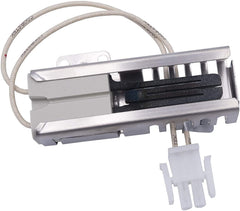 CHOICE MANUFACTURED PARTS Choice Manufactured Parts 74007498 Gas Oven Igniter 3.4 - 3.6 Amp (3.75-inch Bracket / 1.25-inch Ceramic) Replaces 7432P075-60