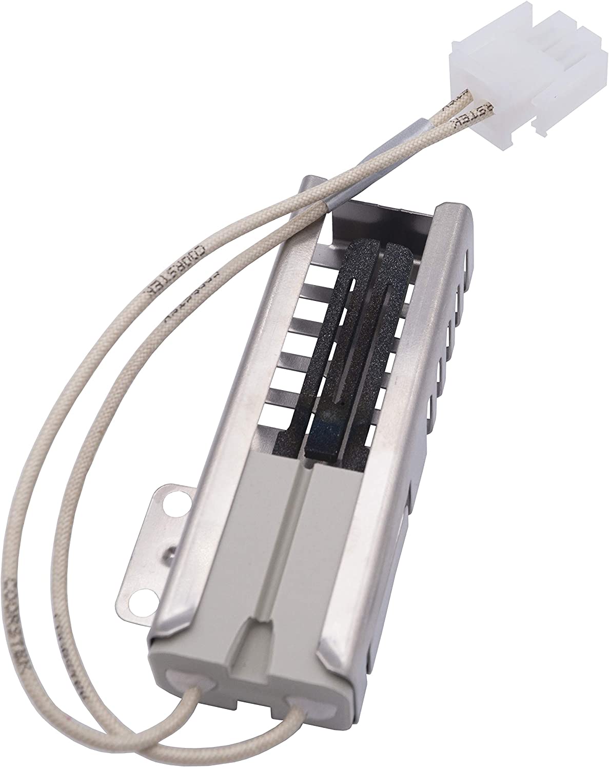 CHOICE MANUFACTURED PARTS Choice Manufactured Parts 74007498 Gas Oven Igniter 3.4 - 3.6 Amp (3.75-inch Bracket / 1.25-inch Ceramic) Replaces 7432P075-60