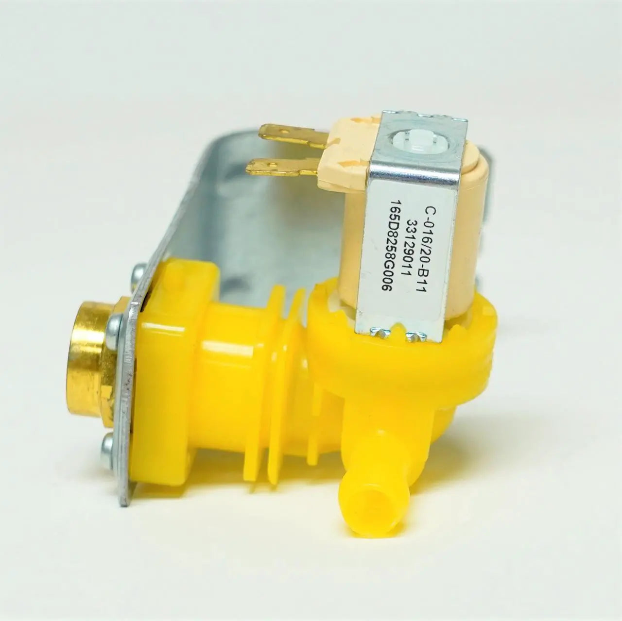 CHOICE MANUFACTURED PARTS Choice Manufactured Parts WD15X10014 Water Inlet Solenoid Valve 120V (with bracket) WD15X10014CM