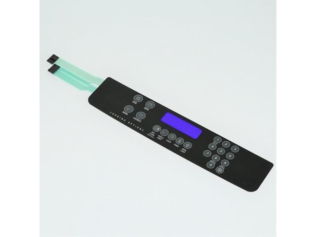CHOICE MANUFACTURED PARTS Choice Manufactured Parts W10207928 Range Oven Membrane Switch Touch Pad Electric (Replacement WPW10207928)