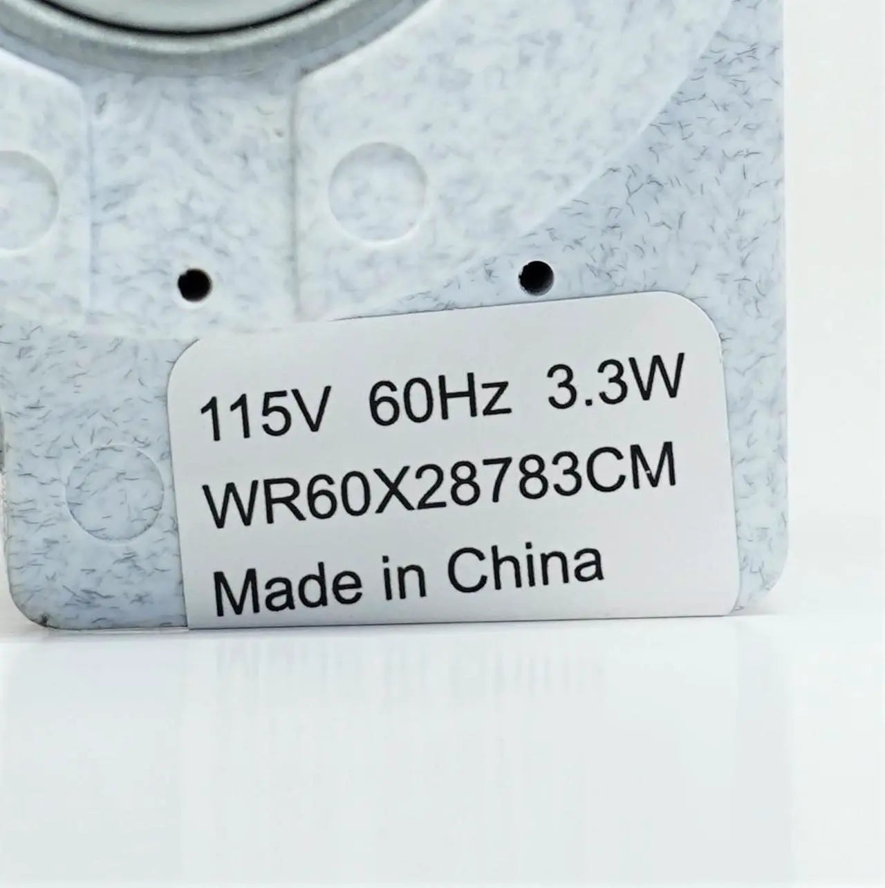 CHOICE MANUFACTURED PARTS Choice Manufactured Parts WR60X31522 Refrigerator Evaporator Fan Motor 3.3W (1 Pack) WR60X28783