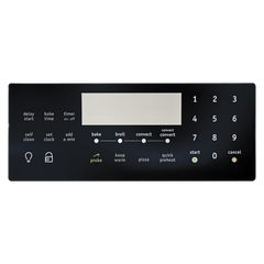 CHOICE MANUFACTURED PARTS Choice Manufactured Parts 316419828 Oven Control Overlay 28-Button (Replacement 316419828CM)