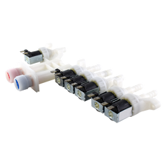 CHOICE MANUFACTURED PARTS Choice Manufactured Parts WH13X10059 Water Inlet Solenoid Valve Electric (Six-Coil) WH13X10059CM