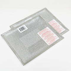 CHOICE MANUFACTURED PARTS Choice Manufactured Parts WB2X8391 Aluminum Grease Filter 2 Pack (Replaces WB02X8391)