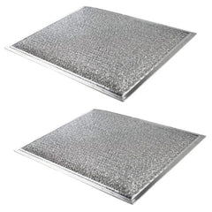 CHOICE MANUFACTURED PARTS Choice Manufactured Parts WB2X8391 Aluminum Grease Filter 2 Pack (Replaces WB02X8391)