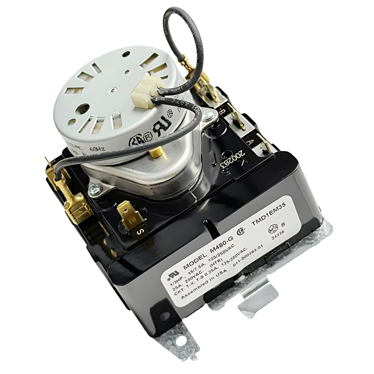 CHOICE MANUFACTURED PARTS Choice Manufactured Parts WE04X25280 Dryer Timer Control (Fits GE/Hotpoint) 234D2377P005