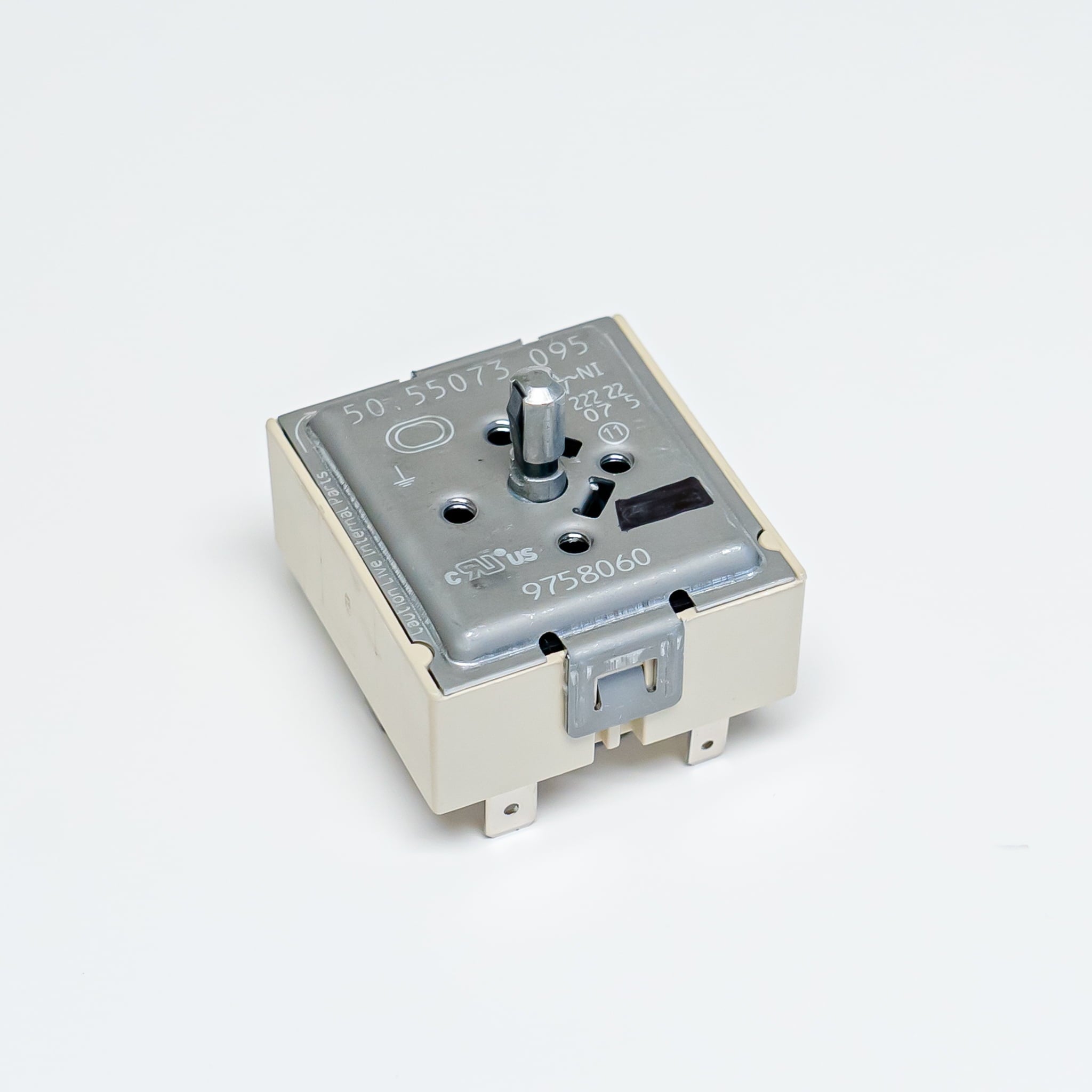 CHOICE MANUFACTURED PARTS Choice Manufactured Parts 9758060 Infinite Control Switch 240V 15A (Single) Replaces WP9758060
