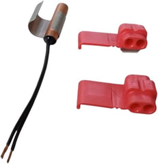 CHOICE MANUFACTURED PARTS Choice Manufactured Parts W10316760 Refrigerator Thermistor Sensor Kit (Includes 2 Connectors) Replaces AP4538142