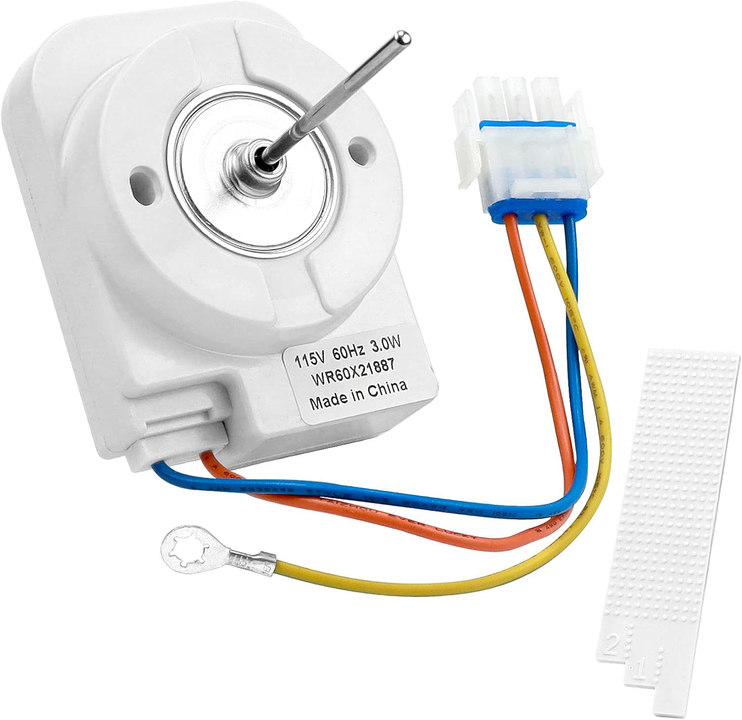 CHOICE MANUFACTURED PARTS Choice Manufactured Parts WR60X21887 Evaporator Fan Motor 1 W (1 Pack) AP5986488