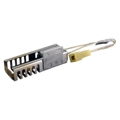 CHOICE MANUFACTURED PARTS Choice Manufactured Parts 7432P136-60 Range Oven Igniter 3.4-3.6 Amp (1.5 in Block / 3.75 in Cage / 90 degree Bracket) Replaces WP7432P136-60