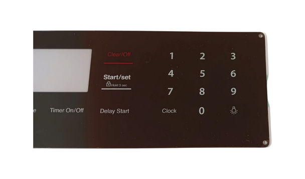 CHOICE MANUFACTURED PARTS Choice Manufactured Parts DG34-00017A Range Membrane Switch Touchpad Overlay 1W (24 x 4.5 x 0.75 inches) AP5578468