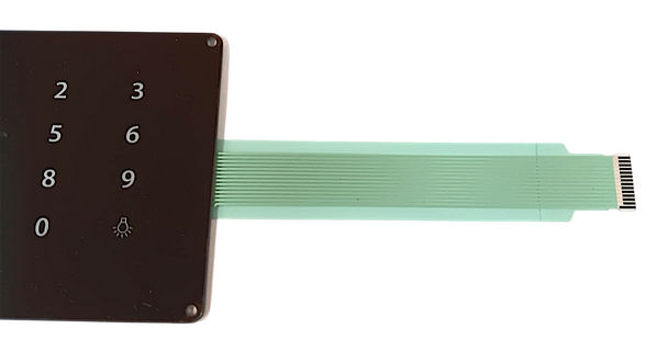CHOICE MANUFACTURED PARTS Choice Manufactured Parts DG34-00017A Range Membrane Switch Touchpad Overlay 1W (24 x 4.5 x 0.75 inches) AP5578468