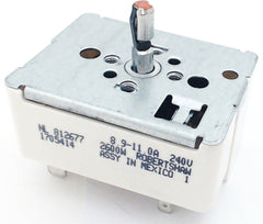 CHOICE MANUFACTURED PARTS Choice Manufactured Parts WB24T10025 Infinite Switch 2600W (8-inch Surface Element) WB24T10025