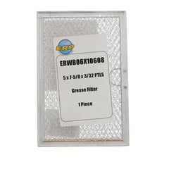 EXACT REPLACEMENT PARTS Exact Replacement Parts WB06X10608 Grease Filter for GE 7.63 x 5 x 0.09 in (Replaces 5304478913)