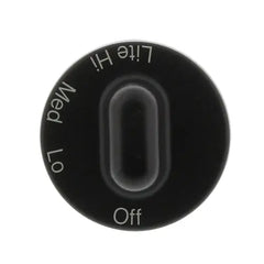 EXACT REPLACEMENT PARTS Exact Replacement Parts 71001641 Knob Burner for Whirlpool (5/8 inch stem / 4 o'clock flat) ER71001641