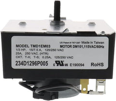 EXACT REPLACEMENT PARTS Exact Replacement Parts WE4M533 Dryer Timer 115 Vac (TMD1EM03)