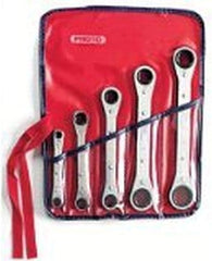 PROTO Proto J1190A Ratcheting Box Wrench Set 5-Piece (1/4 to 3/4 in)