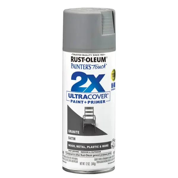 RUST-OLEUM Rust-Oleum 334069 Painter's Touch 2X Ultra Cover 12 oz (12 oz, any-angle) 249078