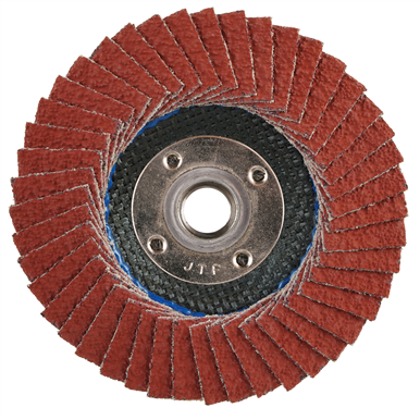 WEILER Weiler 50165 Tiger 3D MAX Flap Disc 4-1/2 in (Type 29, 5/8-11 Nut) 50165