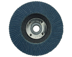WEILER Weiler 31392 Wolverine Flap Disc (4-1/2 in, Type 27, 80 Grit, 5/8-11 Nut)