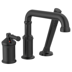 DELTA FAUCET Delta Faucet T3784-BLLHP Three Hole Roman Tub Trim With Hand Shower (3-Hole 8-16 in)