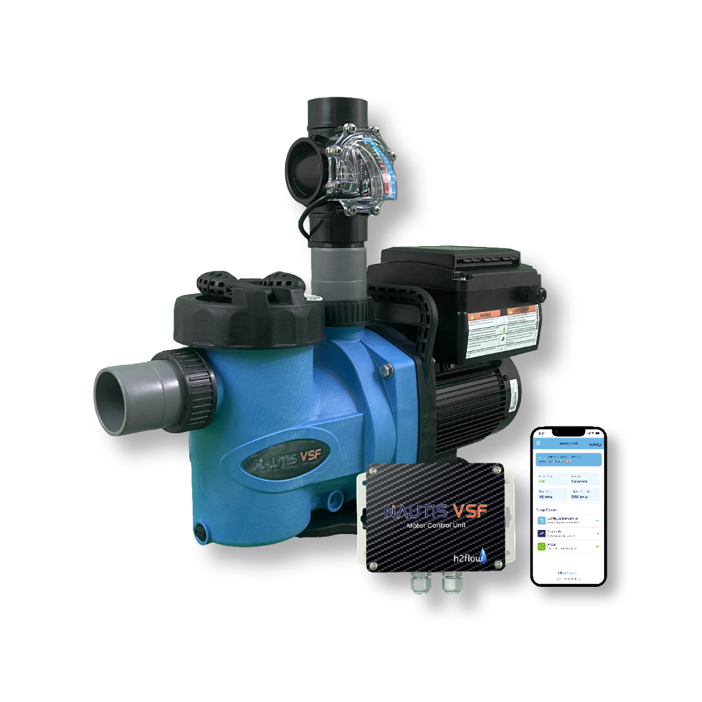 H2FLOW CONTROLS H2Flow Controls NAU-V345 Nautis VSF Pump 3.45THP (2.0 inches Port) Replaces WhisperFlo SuperFlo