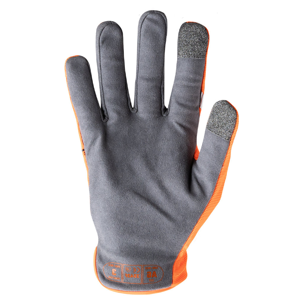 HEXARMOR Hexarmor 4072-S (7) Chrome SLT Synthetic Leather and High Performance Polyethylene Cut Resistant Gloves (Small)