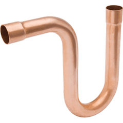MUELLER STREAMLINE Mueller Streamline W 61000 P-Trap 7/8 in OD Sweat Copper (7/8) WE554P-7/8