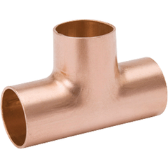 MUELLER STREAMLINE Mueller Streamline W 04048 Tee C x C x C 1 inches (1-1/8 inches OD) WT600-1-1/8