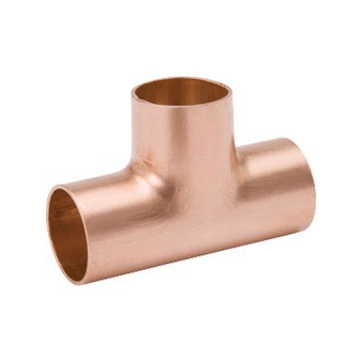 MUELLER STREAMLINE Mueller Streamline W 40324 Copper Sweat Reducing Tee (1/4 x 1/4 x 1/8)