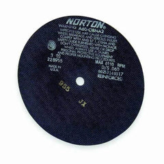 NORTON Norton 66252938787 7 x 0.035 x 5/8 A60 OBNA2D Side Cut-Off Wheel (7 in x 0.035 in x 5/8 in)