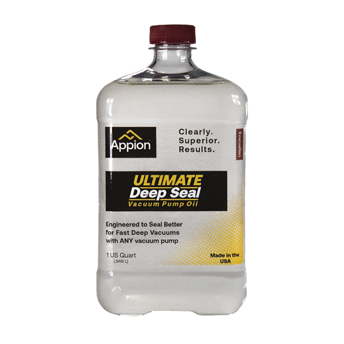 APPION TOOLS Appion Tools TZMQRT Vacuum Pump Oil 1 Qt (6-Pack)