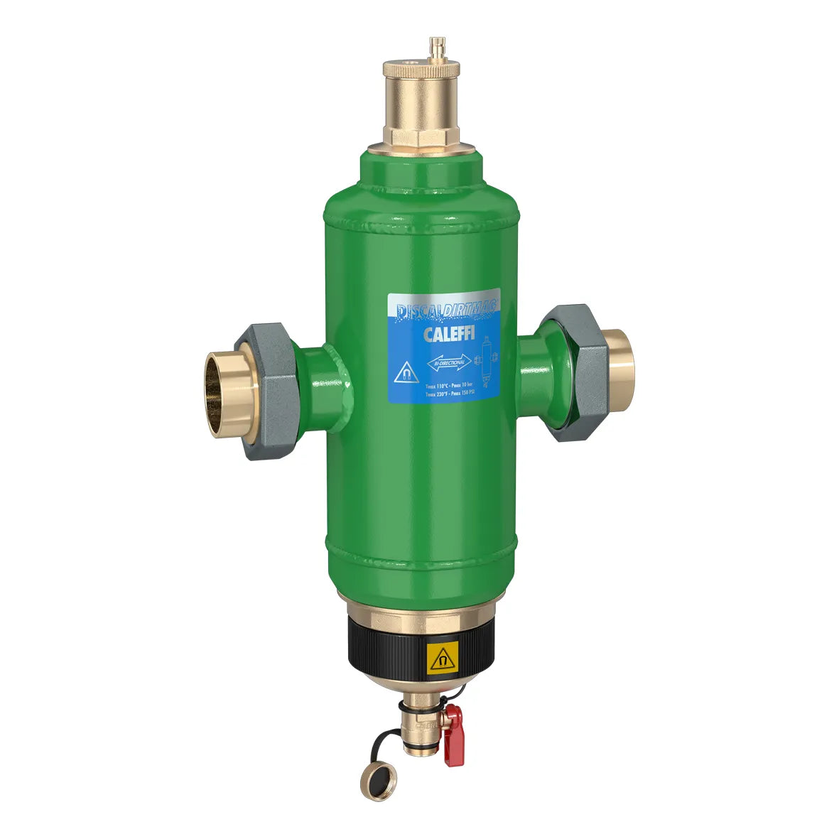 CALEFFI Caleffi 546198A Discaldirtmag Air and Dirt Separator 1-1/2 in