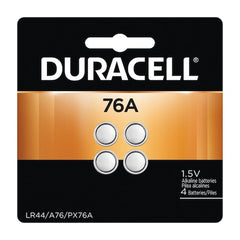 DURACELL Duracell 76AB4PK Specialty Alkaline Battery 1.5 V (76A/LR44, 4 Pack)