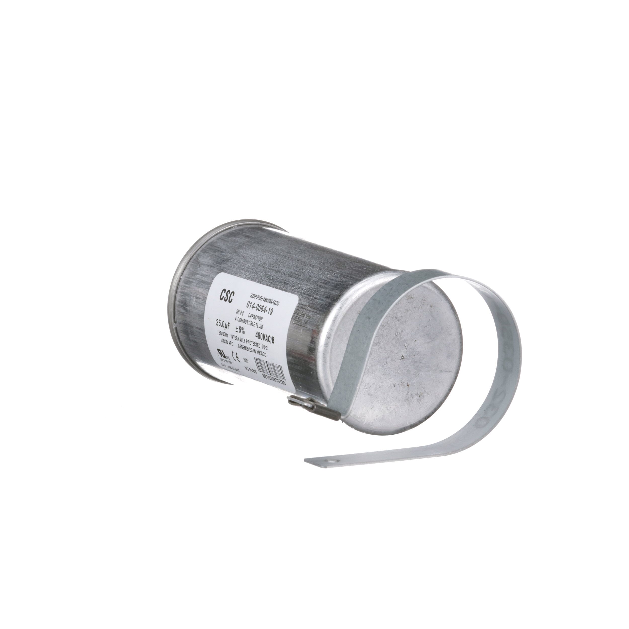 COPELAND Copeland 914-0037-49 Single Round Run Capacitor Kit 20 MFD 440 V