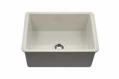 HAMAT Hamat CHE-2619SU-MB Chelsea fireclay undermount single bowl (25-1/2 x 18-1/4) CHE-2619SU-MB