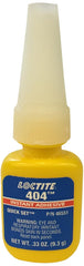 LOCTITE Loctite 135465 Quick Set General Adhesive #404 Instant Adhesive 1/3 oz Bottle LOC46551
