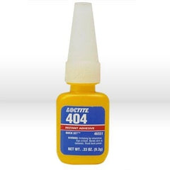 LOCTITE Loctite 135465 Quick Set General Adhesive #404 Instant Adhesive 1/3 oz Bottle LOC46551