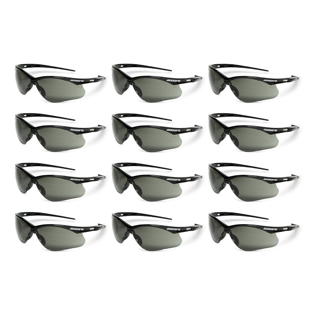 JACKSON SAFETY Jackson Safety 50007 SG Safety Glasses (Pack 12)