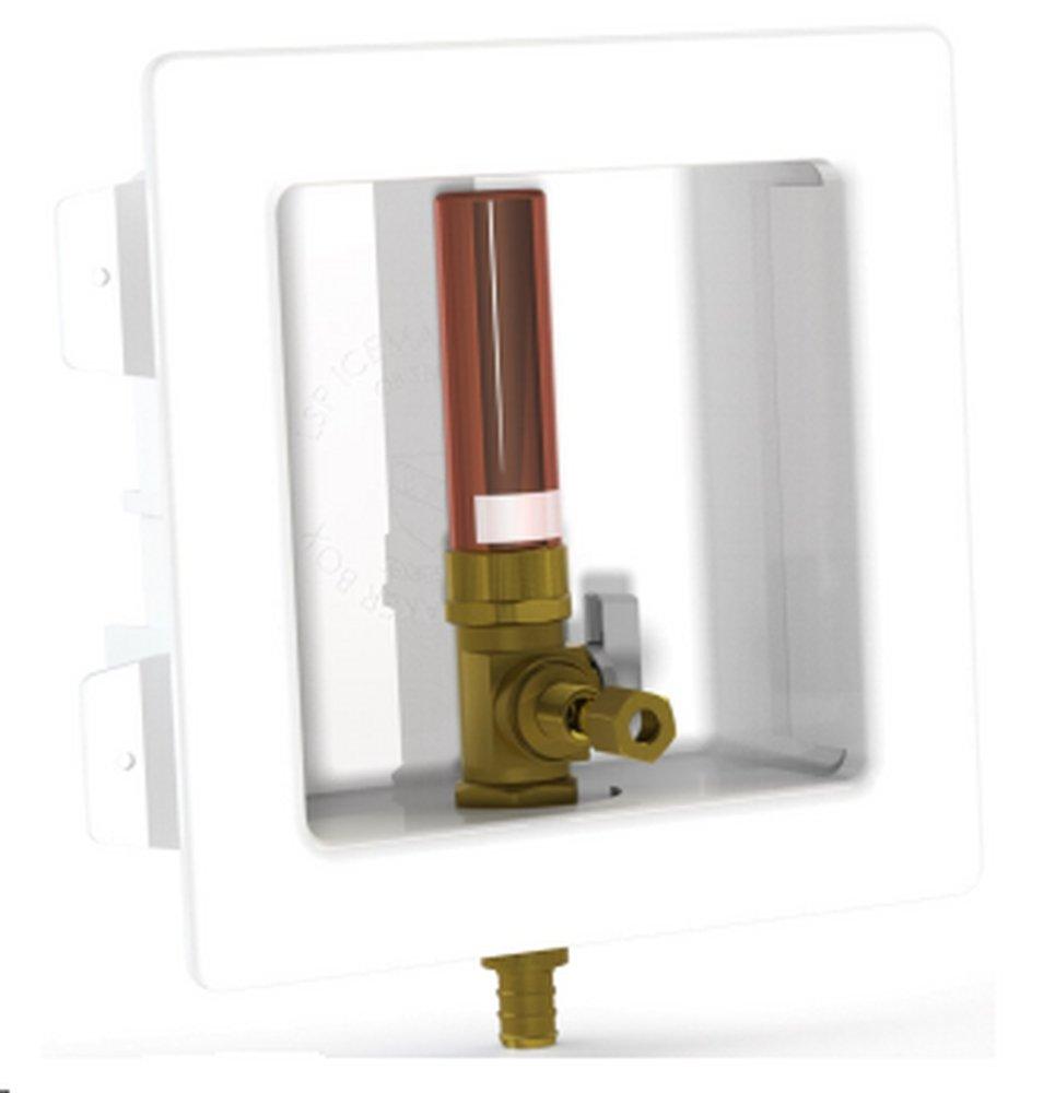 LSP PRODUCTS Lsp Products OB-818-LL Ice Maker PEX Supply Box (5-3/16 in x 5-3/16 in x 2-1/2 in)