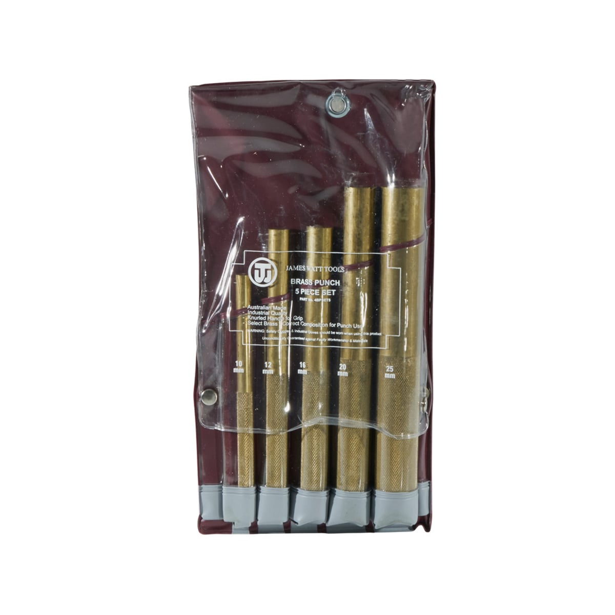 KLEIN TOOLS Klein Tools 4BPSET5 Brass Punch Set 5-Piece (Replacement 4BPSET5)