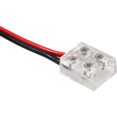 KICHLER Kichler 1TBCOBTWSCLR Cob Dry Tape to Supply Lead Connector 24V (0.45 in W x 0.25 in H x 0.52 in L)